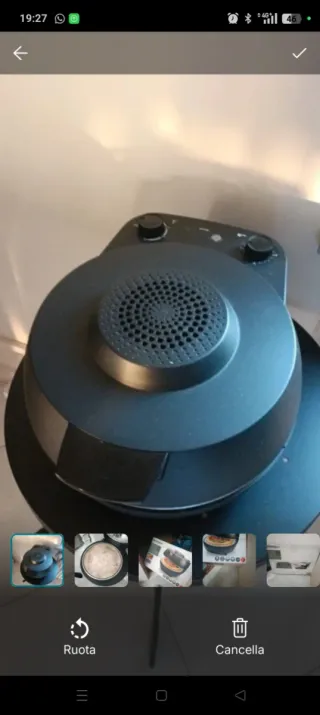 Forno Pizza Silver Crest 400° 1200W