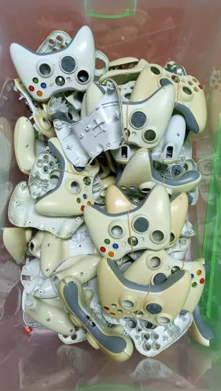 Carcasas Mando Xbox 360 y componentes