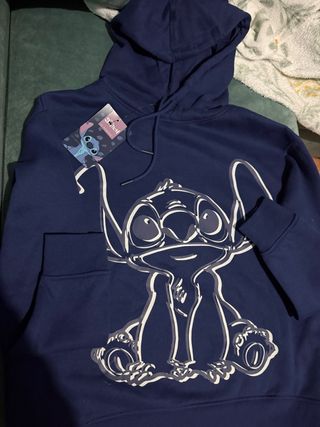 Sudadera Stich Talla S sin estrenar