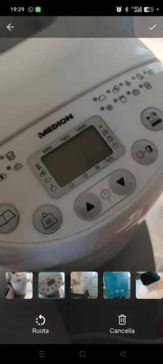 Macchina Pane Medion MD11011 550W