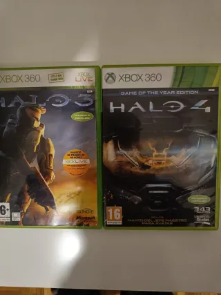 Halo 3 y Halo 4 GOTY Xbox 360