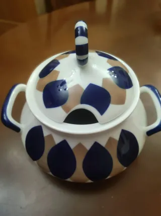 Sopera Sargadelos Porcelana Azul y Blanca