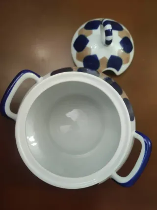 Sopera Sargadelos Porcelana Azul y Blanca