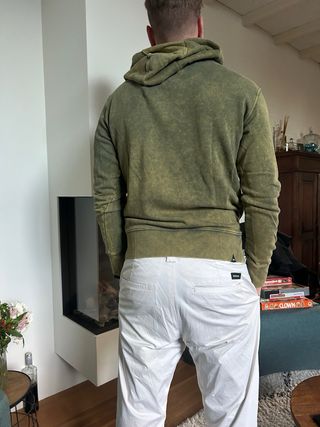 Sudadera Denham Verde Lavado