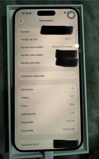 iPhone 15 Pro Max 256GB Space Gray