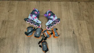 Patines Niña Decathlon Oxelo Play 5 + Protecciones