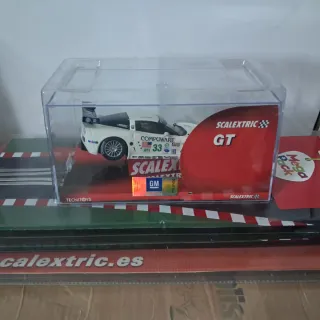 Scalextric Corvette C6R + Pista Gran Chicane