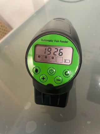 Comedero automático peces/tortugas