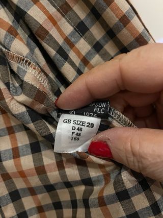 Camicia Daks donna 100% cotone tg 50