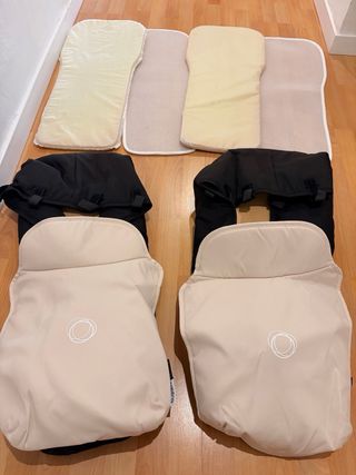 Bugaboo Donkey Twin Beige Completo + Extras