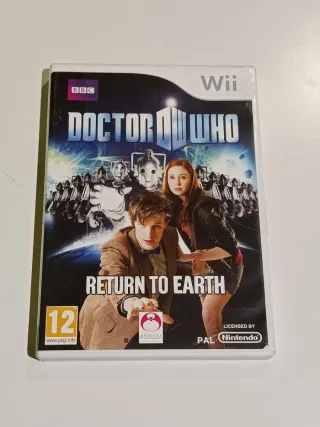 Lote 2 juegos Doctor Who Wii