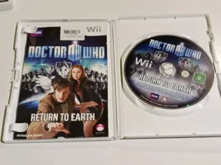 Lote 2 juegos Doctor Who Wii