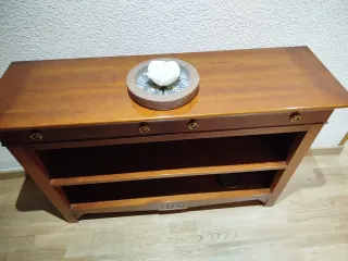 Mueble de entrada (madera caoba)