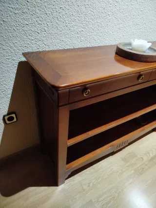 Mueble de entrada (madera caoba)