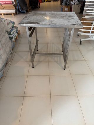 Mesa industrial acero inoxidable