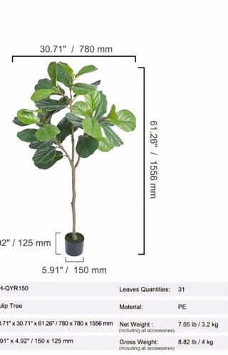 Planta Artificial Decorativa