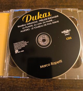 CD Dukas Complete Piano Works Marco Rapetti