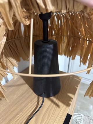 Lámpara de mesa papel scklum