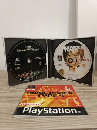 ⚡Ridge Racer Type 4 + Demo PS1✨