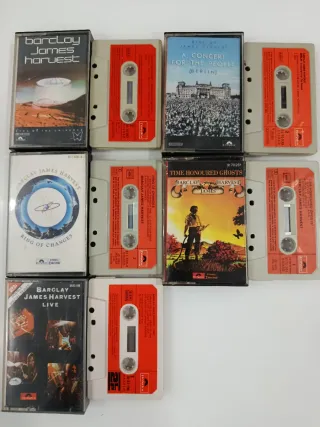 5 BARCLAY JAMES HARVEST Cintas CASSETTES Elige