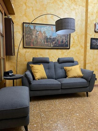 Divano Poltrone Sofà grigio