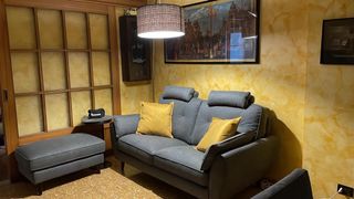 Divano Poltrone Sofà grigio