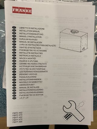 Campana extractora Franke nueva