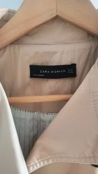 Gabardina Zara Beige