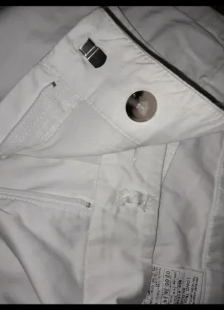 Max&Co Pantalone Bianco Taglia 38