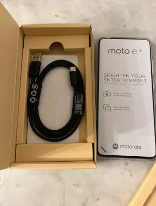 Motorola E15 Azul Grisáceo Sin Estrenar