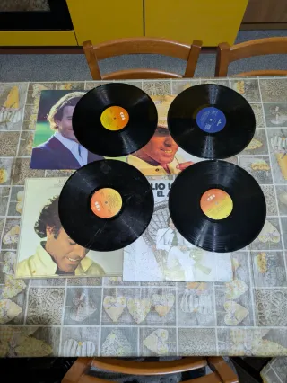 4 Vinili Latino Julio Iglesias