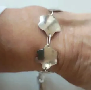 Pulseras Plata de Ley con Colgantes