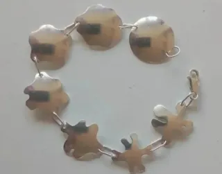 Pulseras Plata de Ley con Colgantes