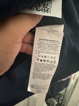 Jersey Stone Island Azul