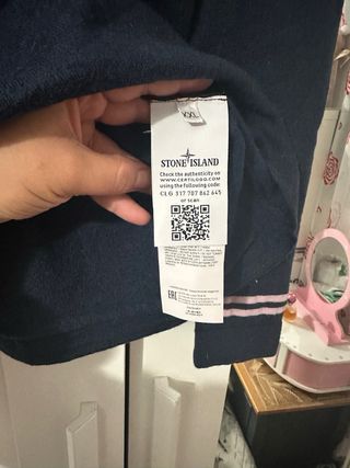 Jersey Stone Island Azul