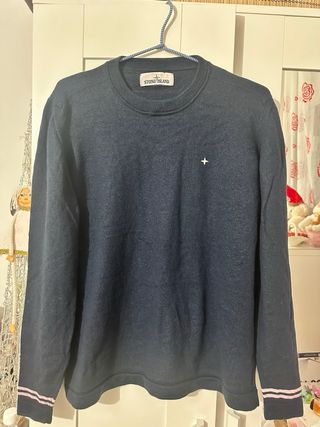 Jersey Stone Island Azul