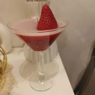 Vela decorativa copa fresa