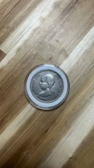 Monedas Plata 5 Pesetas