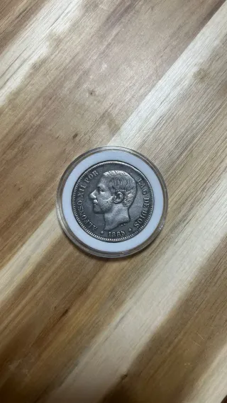 Monedas Plata 5 Pesetas