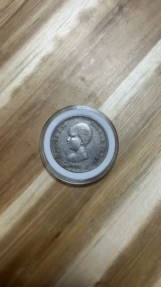 Monedas Plata 5 Pesetas