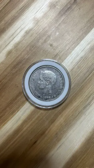 Monedas Plata 5 Pesetas