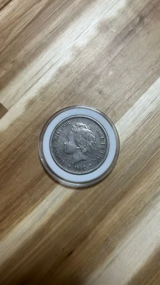 Monedas Plata 5 Pesetas