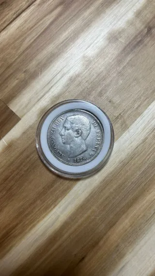 Monedas Plata 5 Pesetas