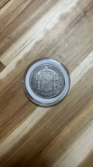 Monedas Plata 5 Pesetas
