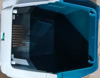 Transportín mascotas hasta 15 kg le falta la puert