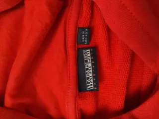 Sudadera Napapijri Roja Bandera Noruega