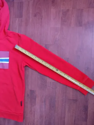 Sudadera Napapijri Roja Bandera Noruega