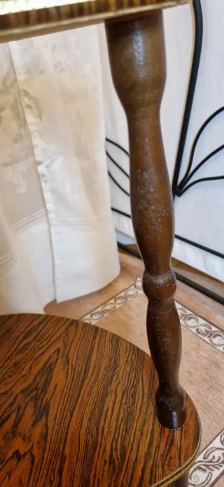 Tavolino da salotto vintage Due Ripiani anni '70.