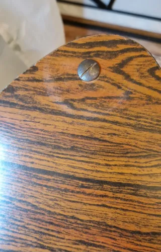 Tavolino da salotto vintage Due Ripiani anni '70.