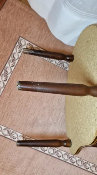 Tavolino da salotto vintage Due Ripiani anni '70.